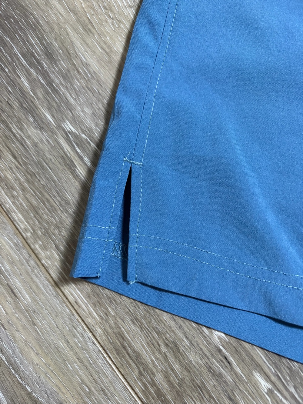 Men's Blue Athletic Shorts - Picture 3 of 8